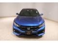 2017 Aegean Blue Metallic Honda Civic EX-L Navi Hatchback  photo #2