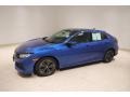 Aegean Blue Metallic - Civic EX-L Navi Hatchback Photo No. 3