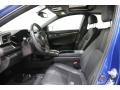 2017 Aegean Blue Metallic Honda Civic EX-L Navi Hatchback  photo #5