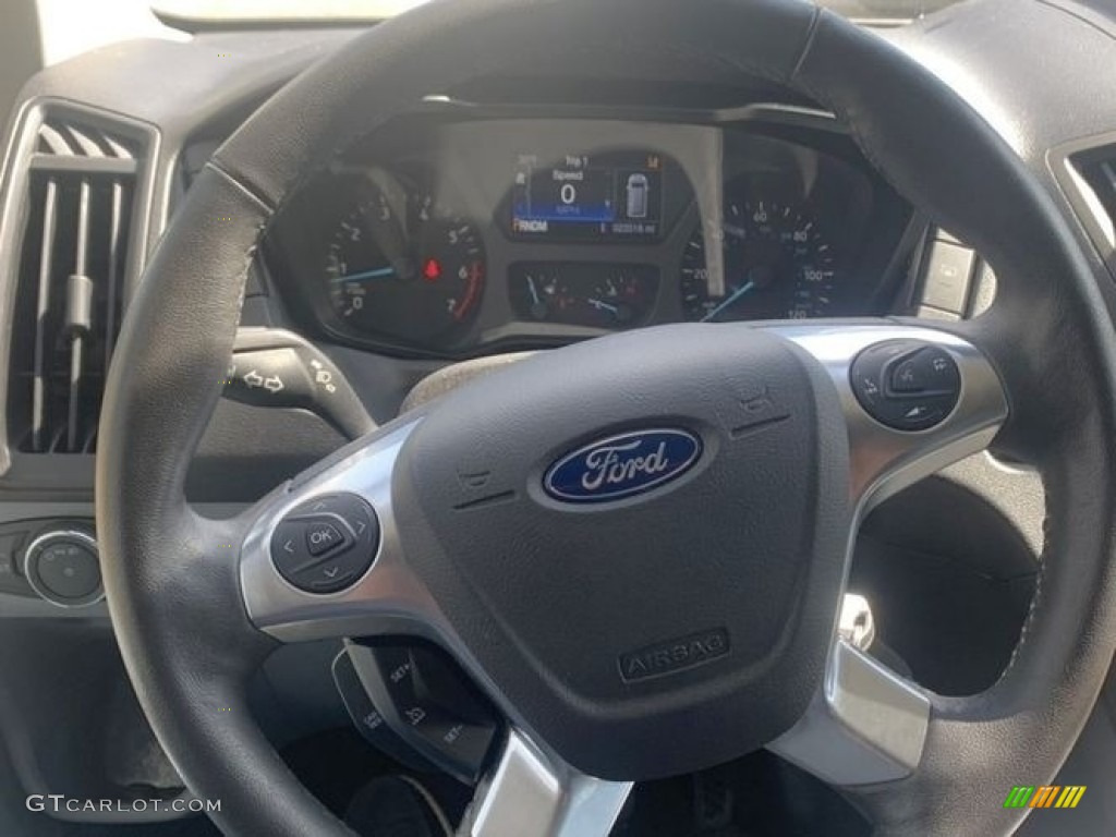 2017 Ford Transit Van 250 MR Long Conversion Steering Wheel Photos