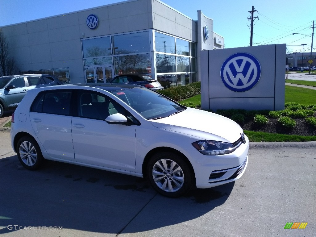 Pure White 2020 Volkswagen Golf 1.4T Exterior Photo #138508278