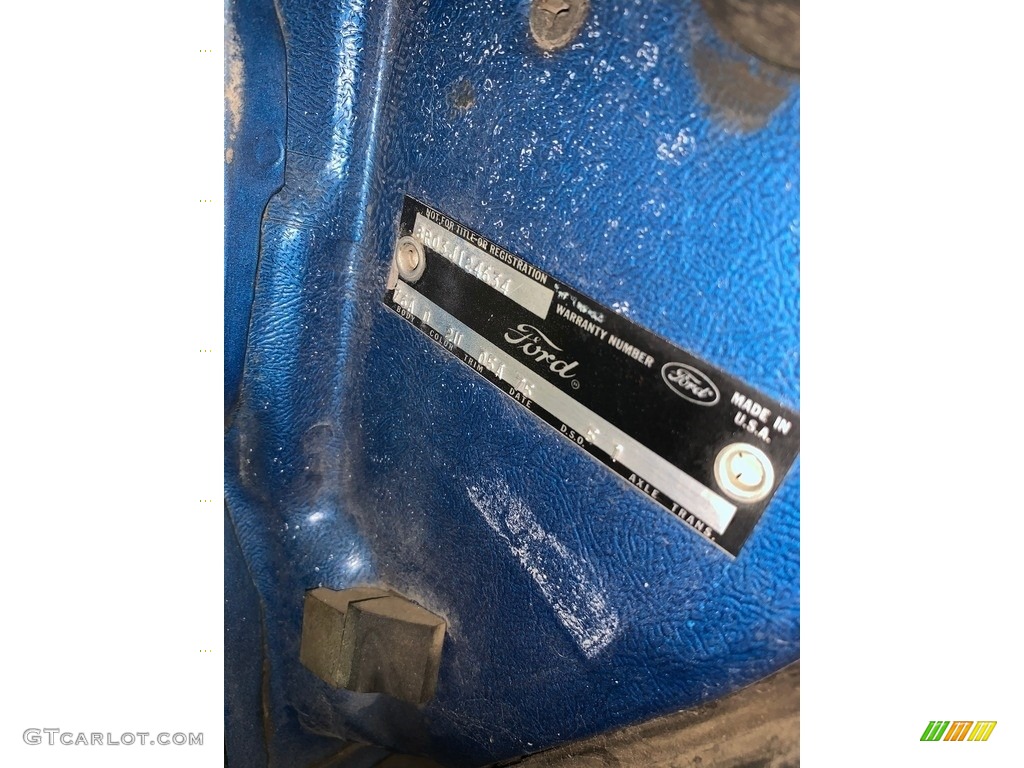 1968 Mustang Convertible - Acapulco Blue Metallic / Parchment photo #22