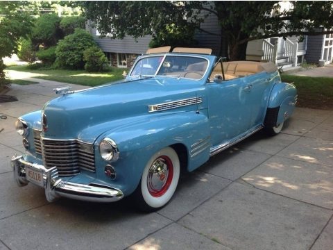 1941 Cadillac Series 62 Convertible Data, Info and Specs