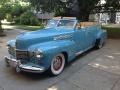Sky Blue 1941 Cadillac Series 62 Convertible Exterior