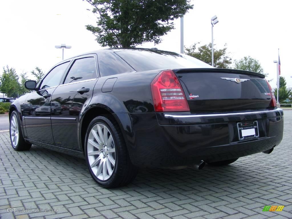 2007 300 C SRT Design - Brilliant Black / Dark Slate Gray/Light Graystone photo #3