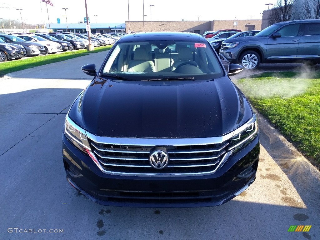 2020 Passat SEL - Deep Black Pearl / Shetland photo #2