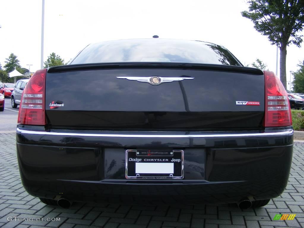 2007 300 C SRT Design - Brilliant Black / Dark Slate Gray/Light Graystone photo #4