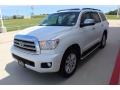 2014 Blizzard Pearl White Toyota Sequoia Platinum  photo #4