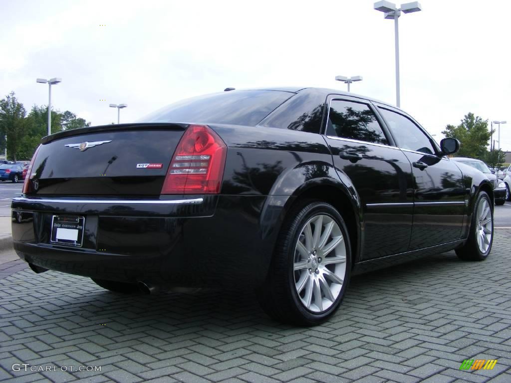 2007 300 C SRT Design - Brilliant Black / Dark Slate Gray/Light Graystone photo #5