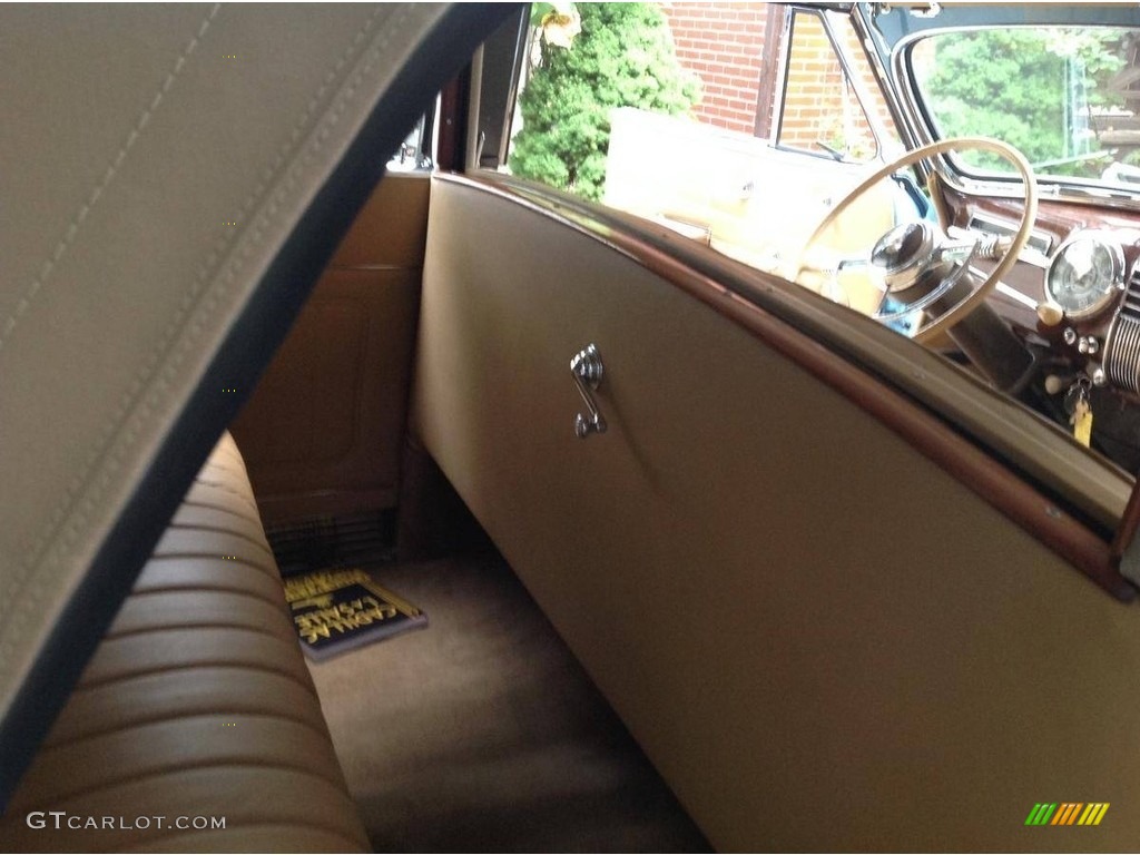 1941 Cadillac Series 62 Convertible Interior Color Photos