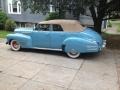 Sky Blue 1941 Cadillac Series 62 Convertible Exterior
