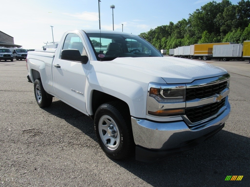 2016 Silverado 1500 WT Regular Cab - Summit White / Dark Ash/Jet Black photo #1