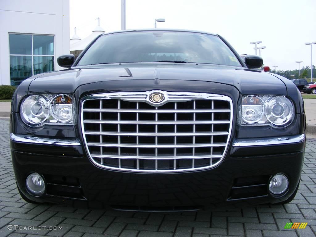 2007 300 C SRT Design - Brilliant Black / Dark Slate Gray/Light Graystone photo #8