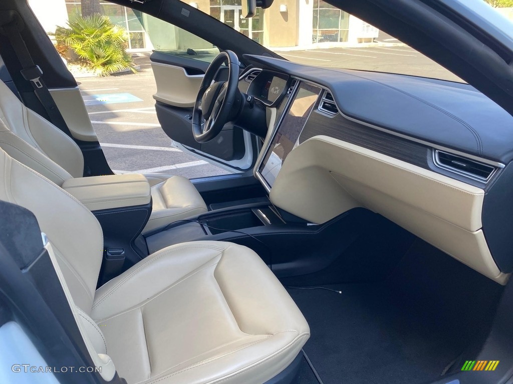 2016 Tesla Model S 75 Front Seat Photo #138509124