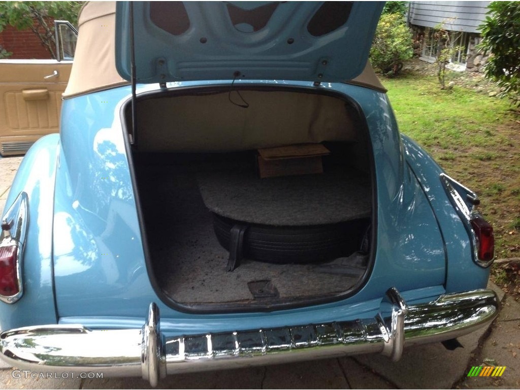 1941 Cadillac Series 62 Convertible Trunk Photos