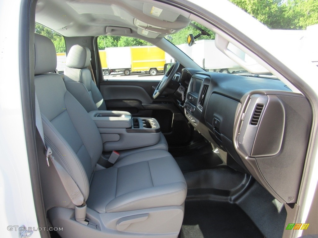 Dark Ash/Jet Black Interior 2016 Chevrolet Silverado 1500 WT Regular Cab Photo #138509472