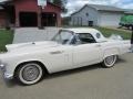 Colonial White 1956 Ford Thunderbird Roadster Exterior