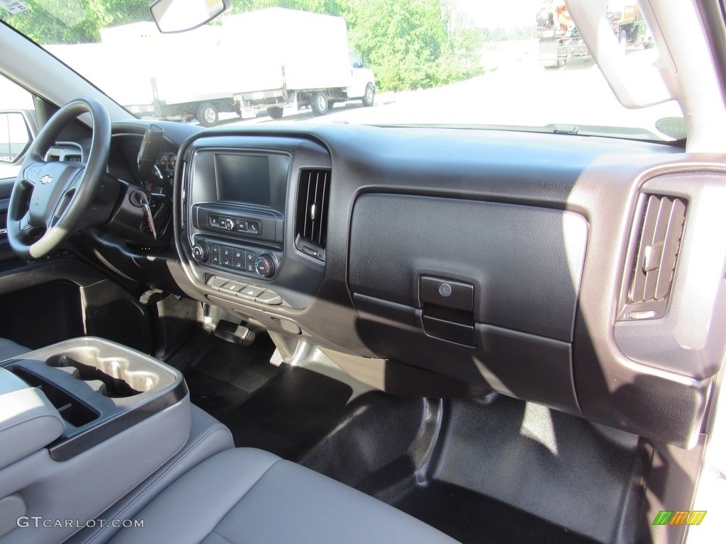 2016 Chevrolet Silverado 1500 WT Regular Cab Dark Ash/Jet Black Dashboard Photo #138509493