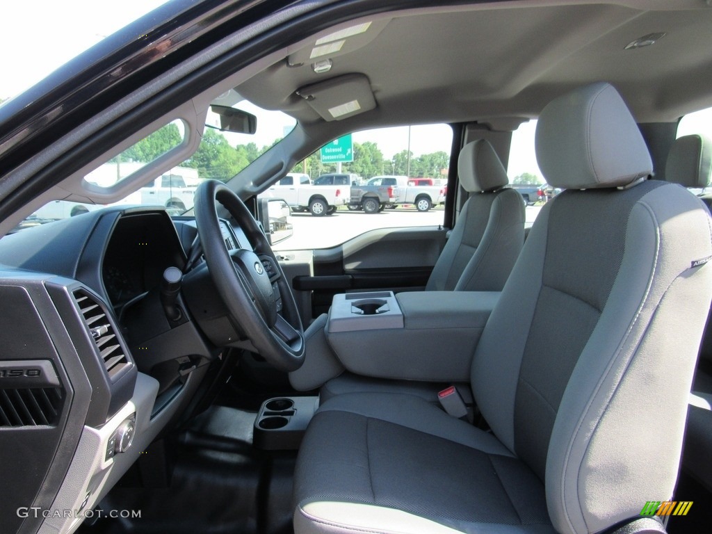 2016 F150 XL SuperCab - Shadow Black / Medium Earth Gray photo #11