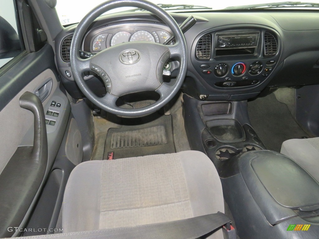 2004 Tundra SR5 Double Cab 4x4 - Silver Sky Metallic / Light Charcoal photo #24