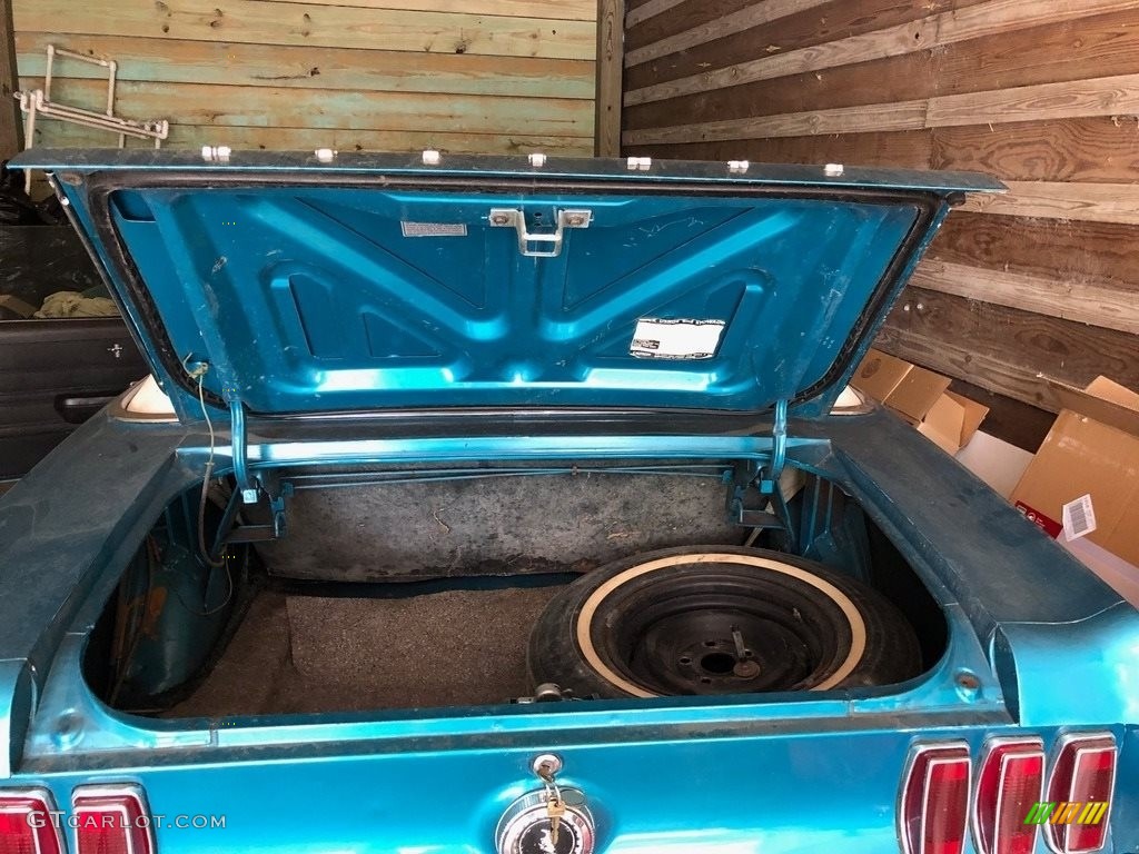 1969 Mustang Convertible - Gulfstream Aqua / Black photo #7