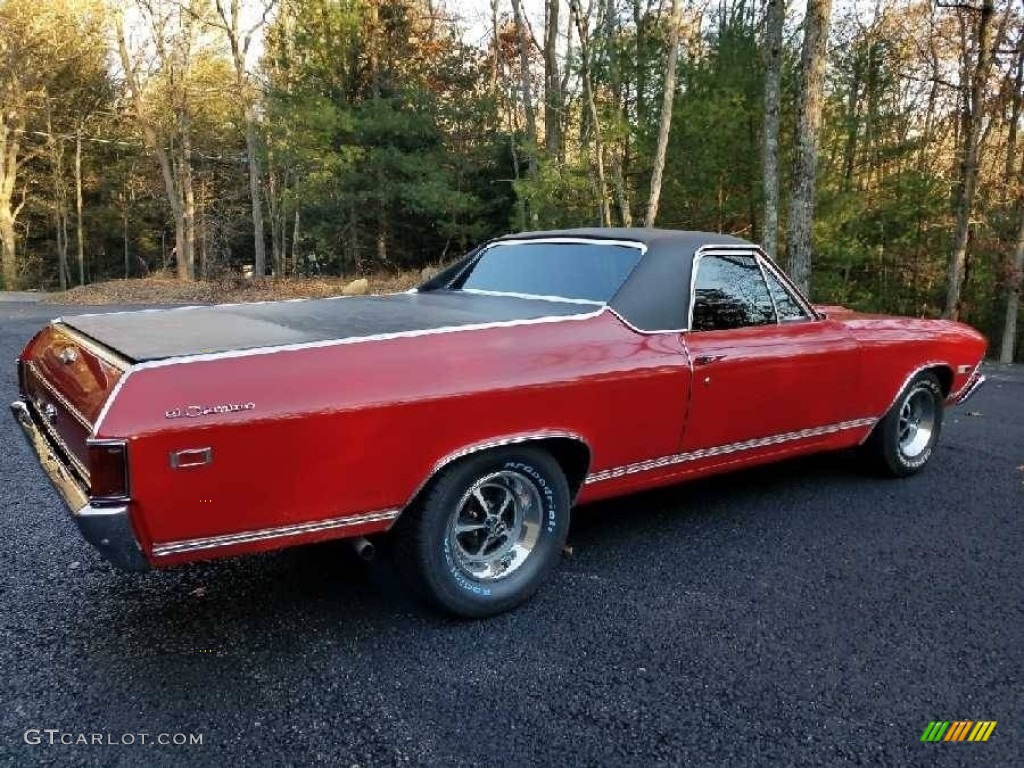 Red 1968 Chevrolet El Camino SS Exterior Photo #138510390