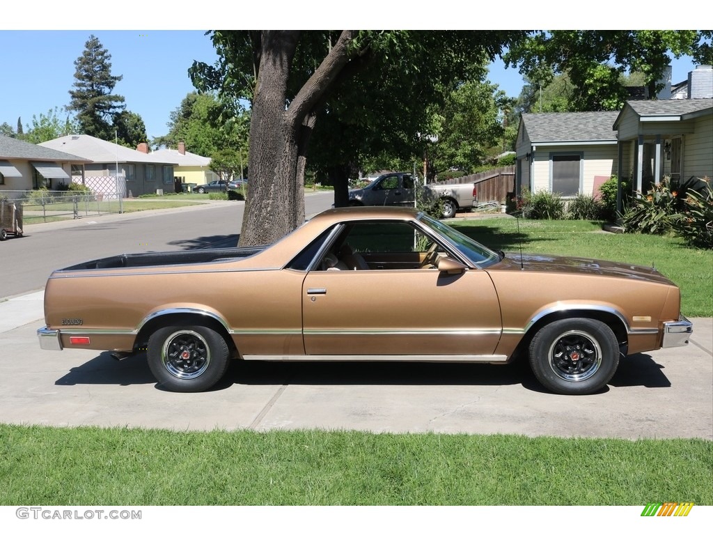 Light Brown Metallic 1986 Chevrolet El Camino Conquista Exterior Photo #138510519