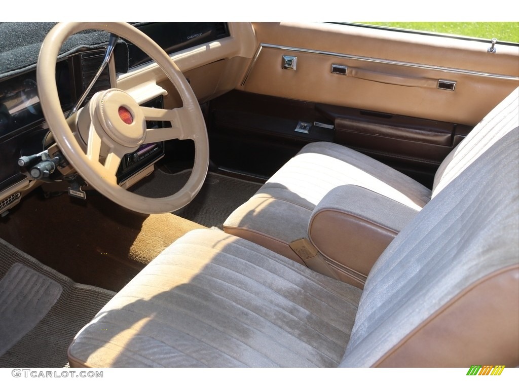 Saddle Tan Interior 1986 Chevrolet El Camino Conquista Photo #138510618
