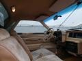 1986 Chevrolet El Camino Saddle Tan Interior Front Seat Photo