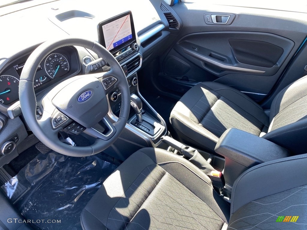 2020 EcoSport SE - Blue Candy Metallic / Ebony Black photo #4