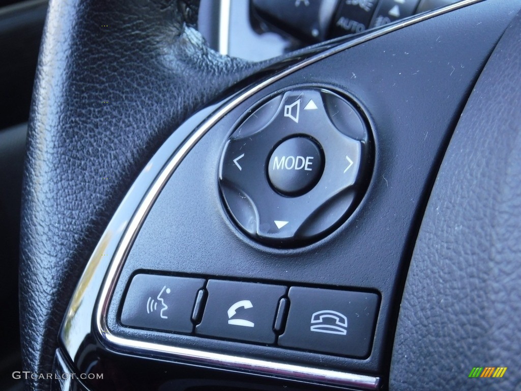 2017 Mitsubishi Outlander SEL S-AWC Black Steering Wheel Photo #138511515