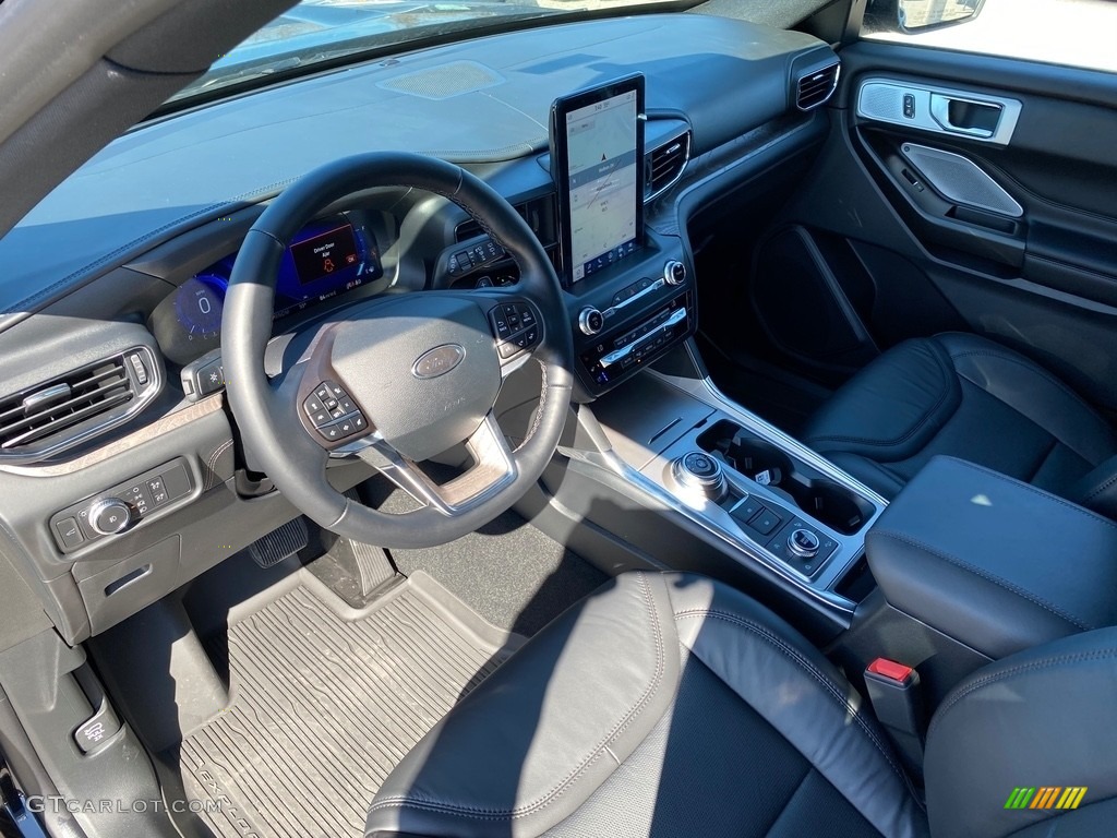 2020 Explorer Platinum 4WD - Agate Black Metallic / Ebony photo #4