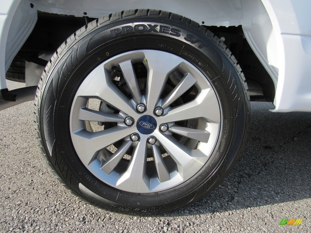 2017 F150 XL SuperCab - Oxford White / Earth Gray photo #36