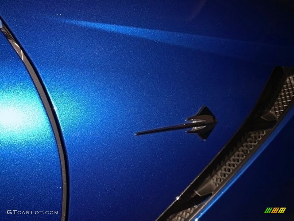 2016 Corvette Stingray Coupe - Laguna Blue Metallic / Gray photo #3