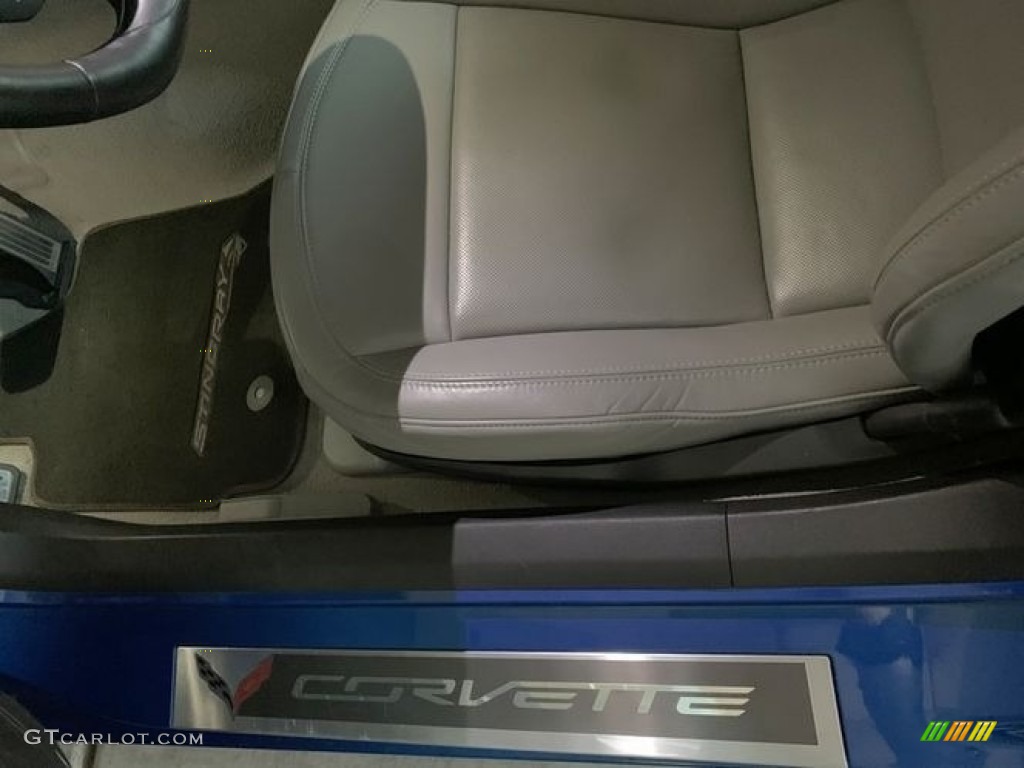2016 Corvette Stingray Coupe - Laguna Blue Metallic / Gray photo #11