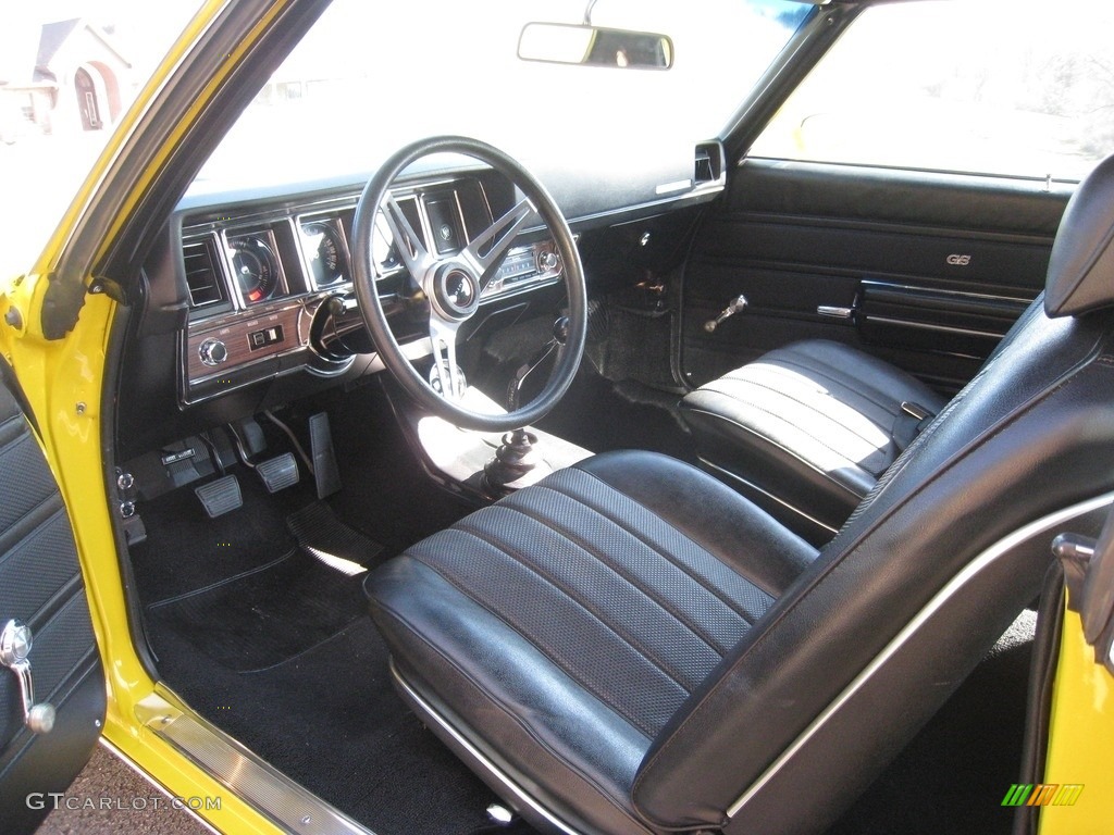 1970 Buick GSX Coupe Interior Color Photos