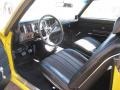 Black 1970 Buick GSX Coupe Interior Color