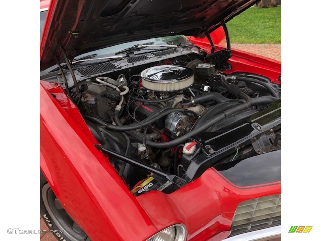 1972 Chevrolet Camaro Coupe 350cid OHV 16-Valve V8 Engine Photo #138516816