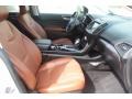 2017 Ford Edge Cognac Interior Front Seat Photo