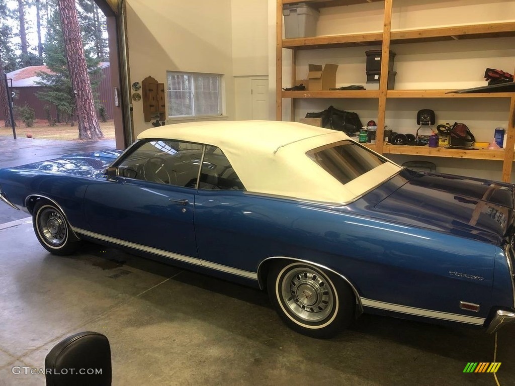 Acapulco Blue 1969 Ford Torino GT Convertible Exterior Photo #138517074