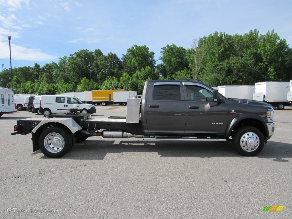 2019 5500 Tradesman Crew Cab 4x4 Chassis - Black / Black/Diesel Gray photo #6