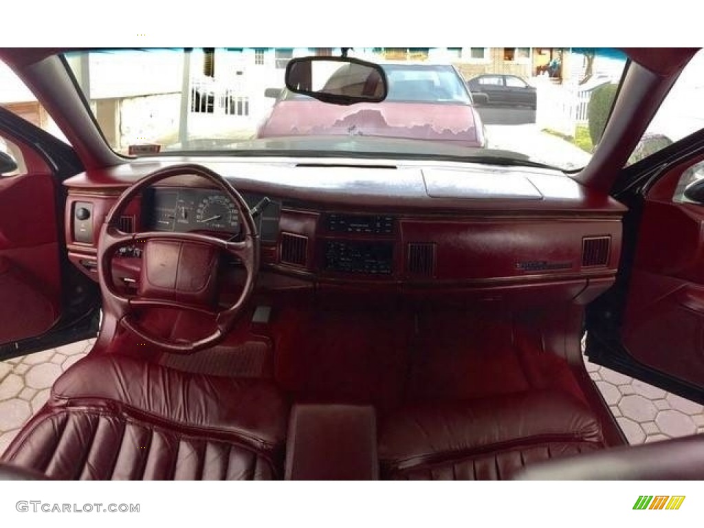 1994 Buick Roadmaster Sedan Ruby Red Dashboard Photo #138517286