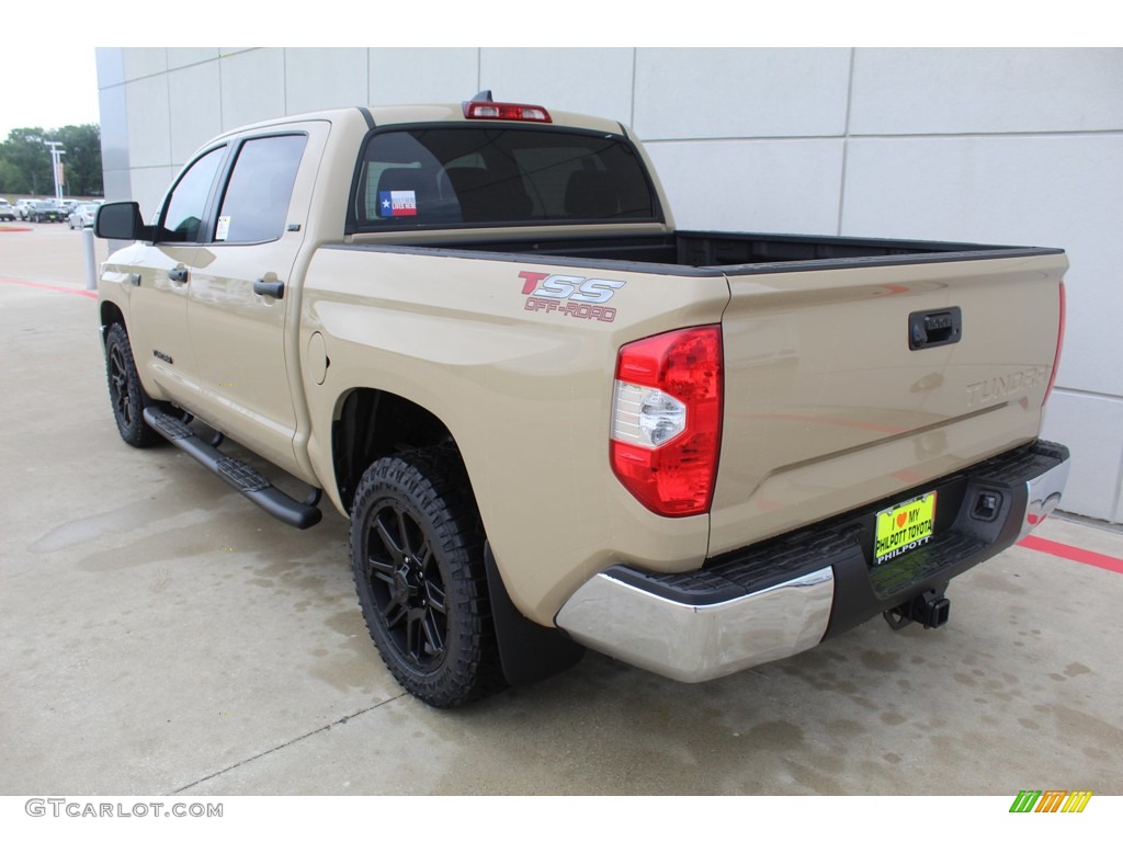 2020 Tundra TSS Off Road CrewMax - Quicksand / Black photo #6