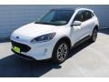 2020 Star White Metallic Tri-Coat Ford Escape SEL  photo #4