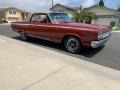Burgundy 1965 Dodge Coronet 440 Convertible