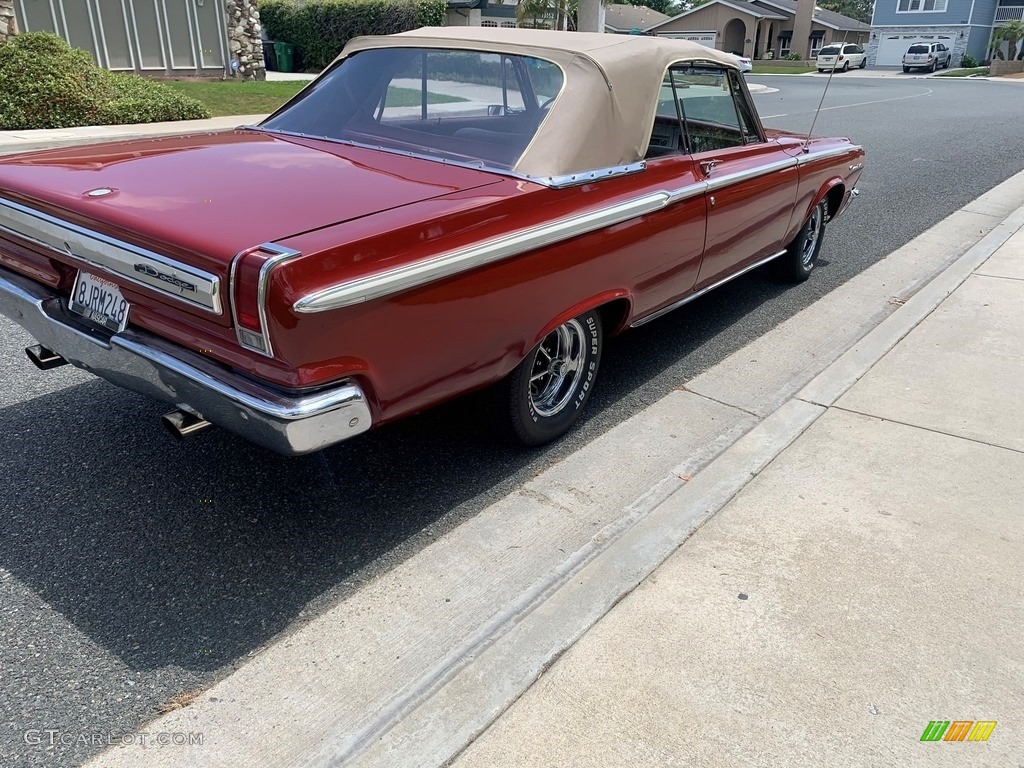 Burgundy 1965 Dodge Coronet 440 Convertible Exterior Photo #138519231