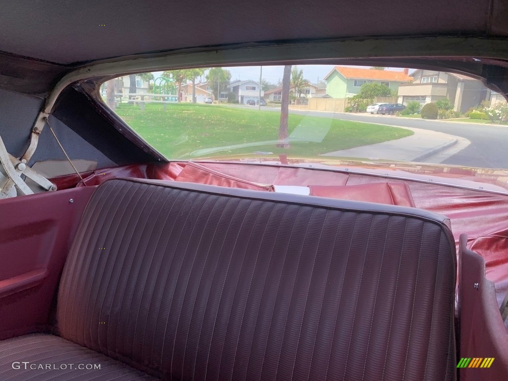 1965 Dodge Coronet 440 Convertible Rear Seat Photos