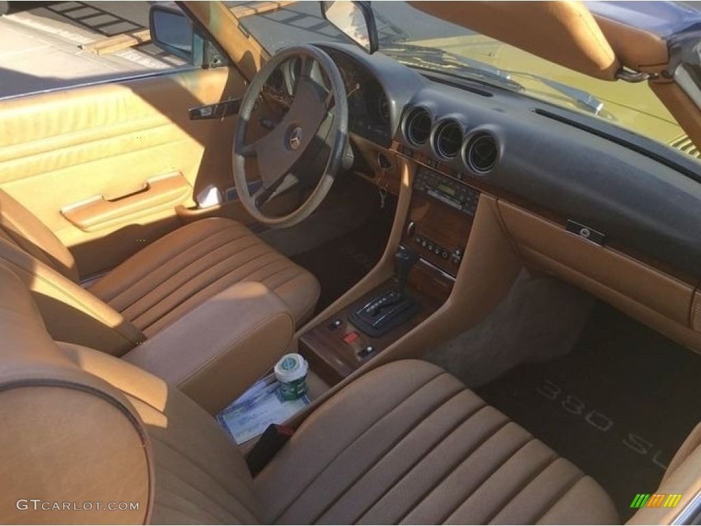 1982 Mercedes-Benz SL Class 380 SL Roadster Front Seat Photo #138519657