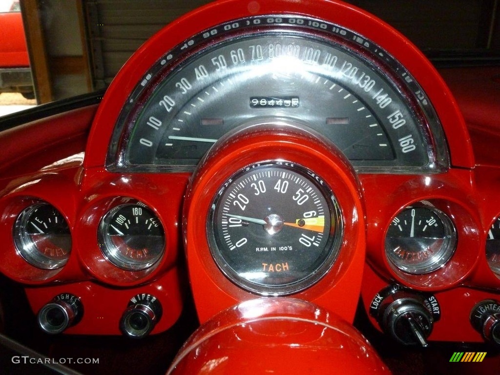 1959 Chevrolet Corvette Convertible Gauges Photo #138519825