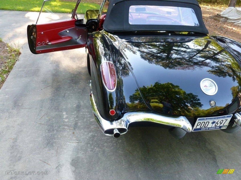 1959 Corvette Convertible - Tuxedo Black / Red photo #10